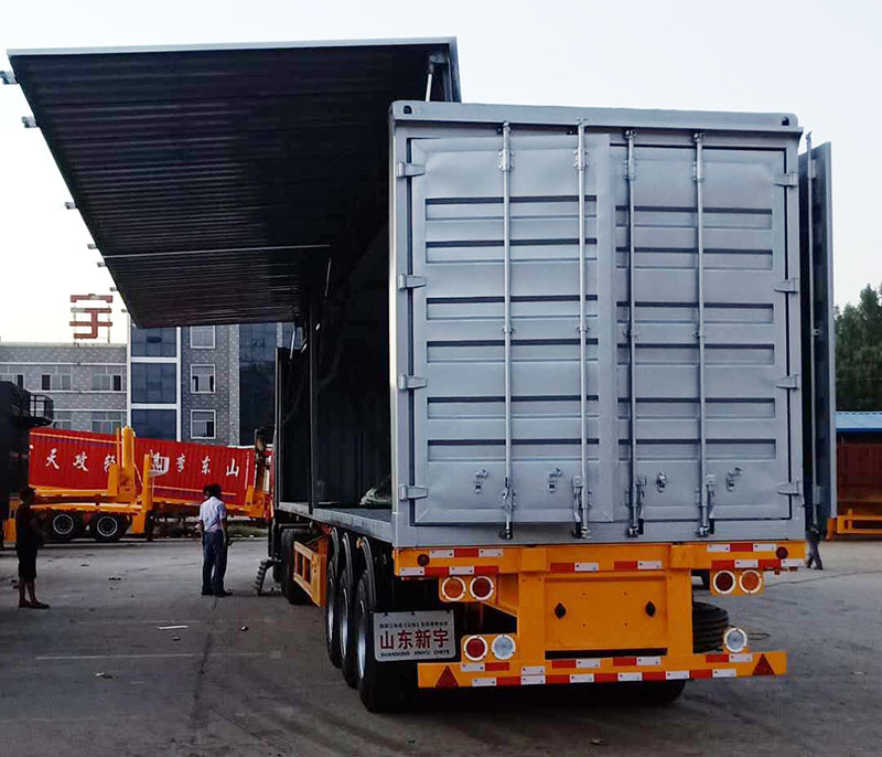 翼开启运输半挂车